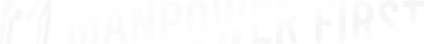 Manpower First logo — leading manpower recruitment agency in India since 1987