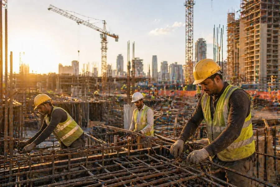 Indian passport and State of Israel work visa — Manpower First handles all documentation for Israel deployment